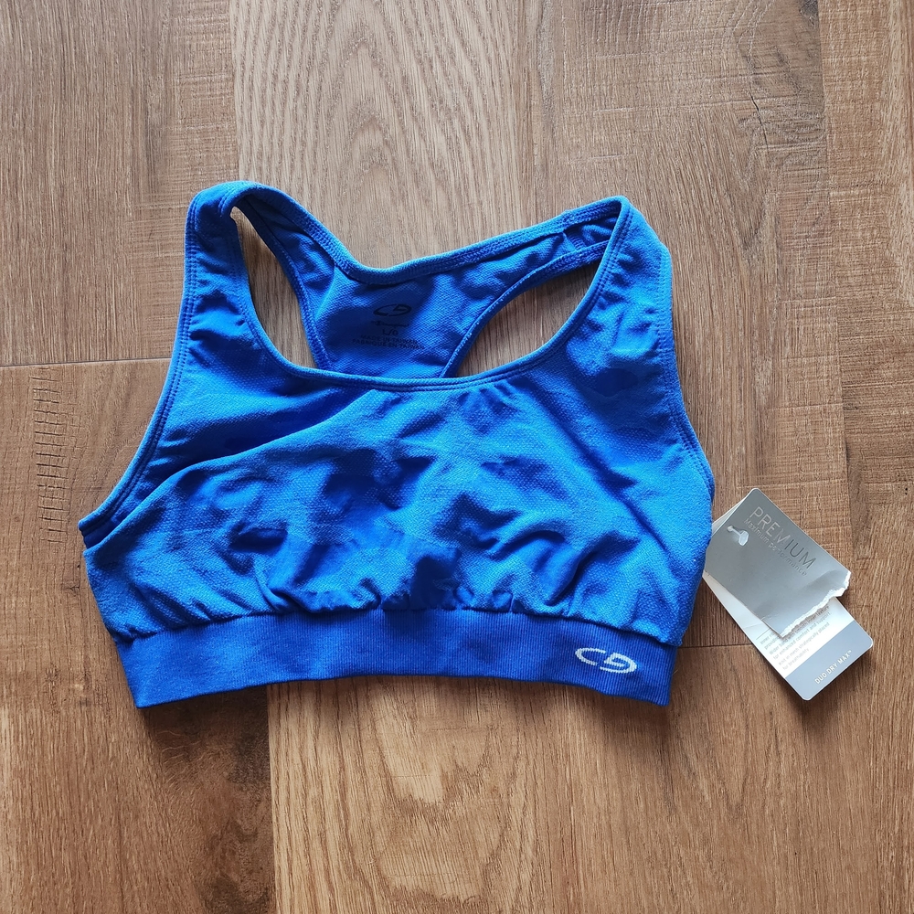 C9 Blue Camo Weave Sports Bra